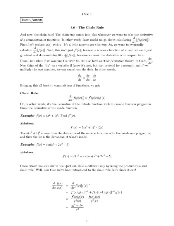 MAT237Y1 Lecture Notes - Quotient Rule, Product Rule, Quadratic Equation thumbnail