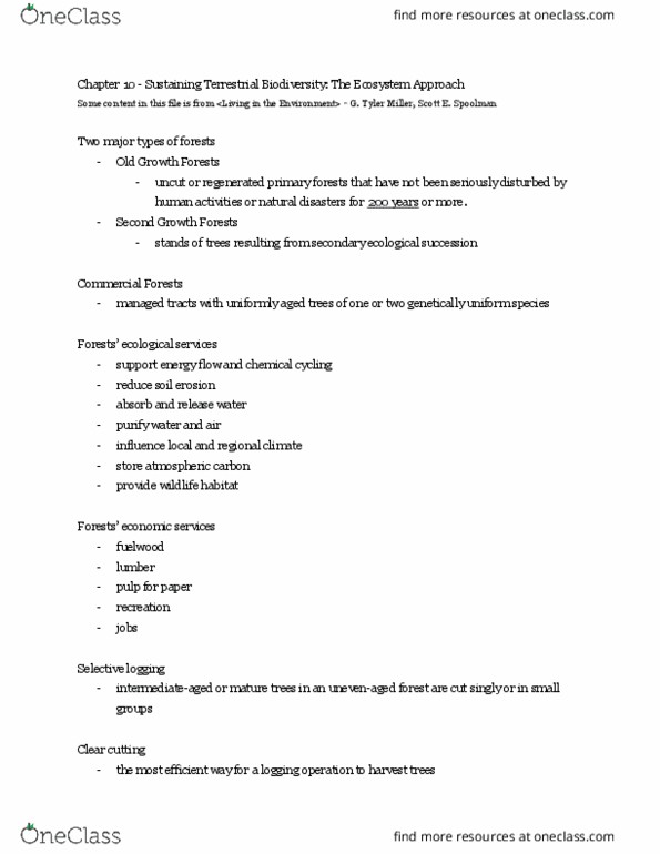 SNES 1101 Chapter Notes - Chapter 10: Foundation Species, Bromus Tectorum, United States Forest Service thumbnail