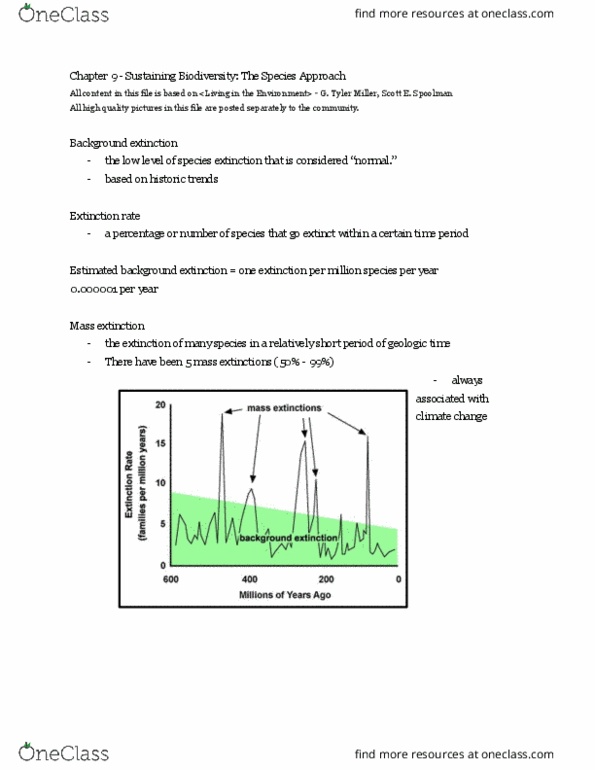 SNES 1101 Chapter Notes - Chapter 9: Bioaccumulation, Biomagnification, Arboretum thumbnail