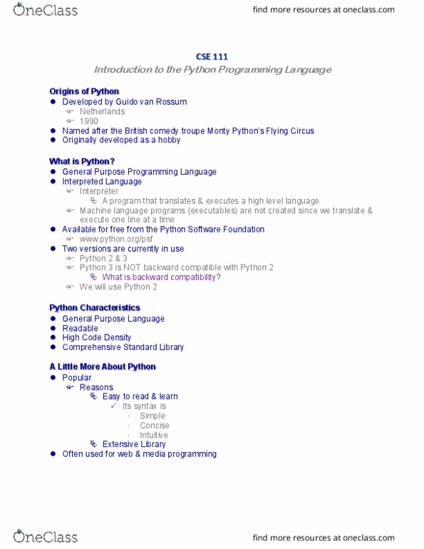 CSE 111 Lecture 39: introduction_to_python_2 thumbnail