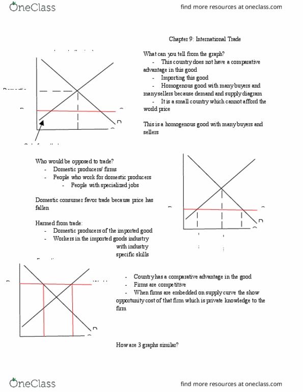 ECON 160 Lecture Notes - Lecture 25: Comparative Advantage, Opportunity Cost, Zygosity thumbnail