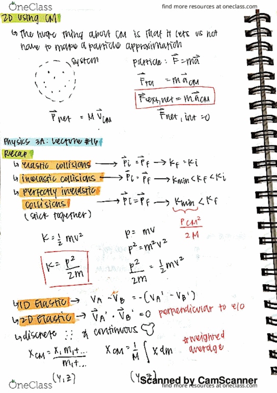PHYSICS 3A Lecture 16: Physics 3A - Lecture 16 thumbnail