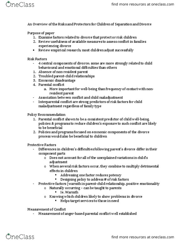 SOCB49H3 Chapter Notes - Chapter 10b: Dysfunctional Family, Child Support, Size Small thumbnail