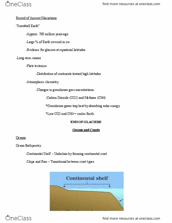 EES-1000 Lecture Notes - Lecture 25: Continental Crust, Plate Tectonics, Oceanic Crust thumbnail