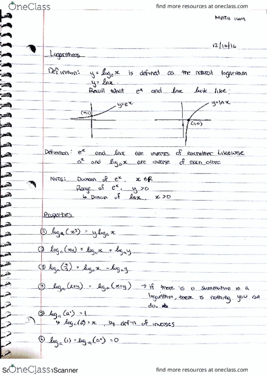 MATH 1004 Lecture 5: Calculus(12.10.16) thumbnail