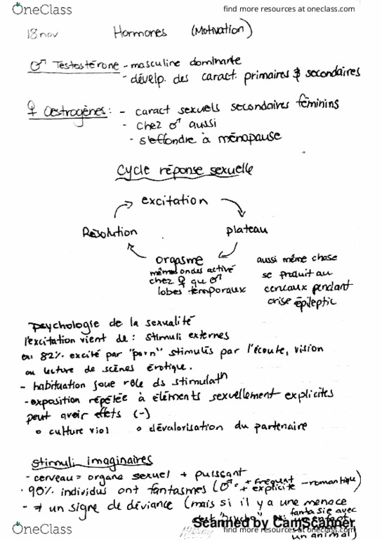 PSY 1501 Lecture 8: Hormones motivation thumbnail