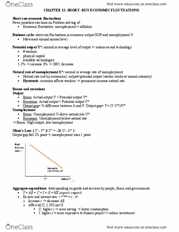 ECN 506 Chapter Notes - Chapter 12: Phillips Curve, Problem Solving, Supply Shock thumbnail