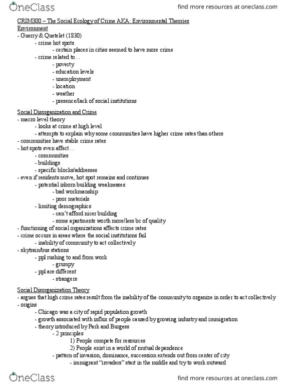 CRIM 300W Lecture Notes - Lecture 7: Sentience, Vehicle Insurance, Metaverse thumbnail