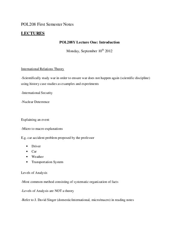 POL208Y1 Lecture : POL208 First Semester Notes.docx thumbnail