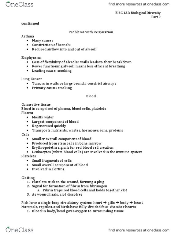 BISC 132 Lecture Notes - Lecture 9: Antigen, Phagocytosis, Macrophage thumbnail