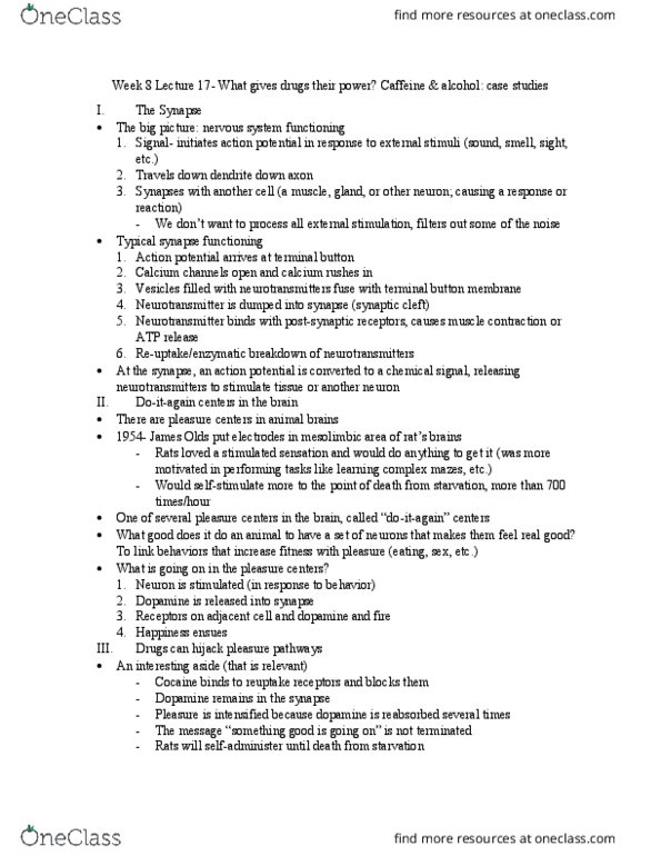 LIFESCI 15 Lecture Notes - Lecture 17: Depressant, Paroxetine, Fluoxetine thumbnail