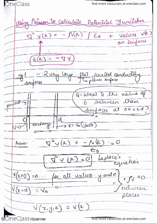 E C E 219 Lecture 3: Using Poisson to calculate potential function thumbnail