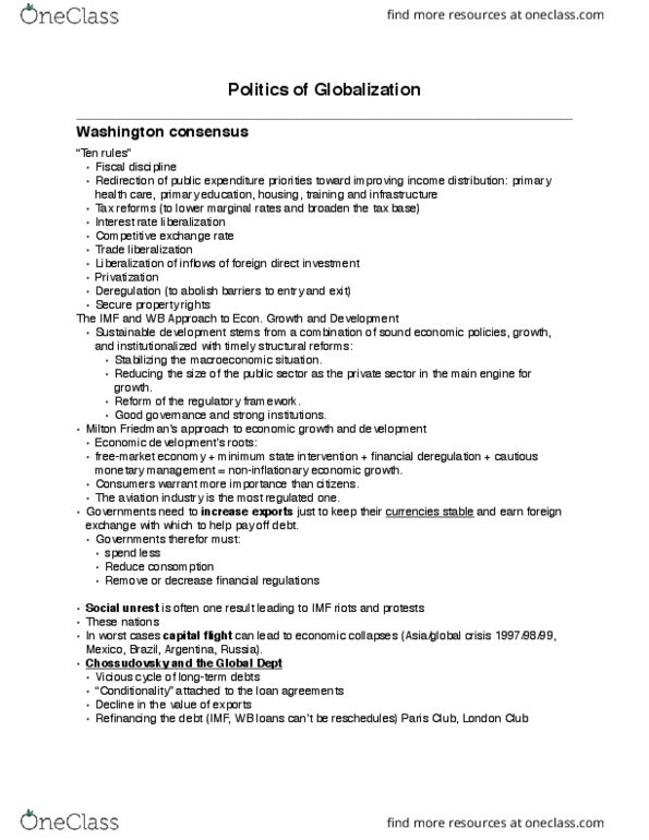 POL 1102 Lecture Notes - Lecture 4: U.S. Route 151, Market Saturation, Conditionality thumbnail