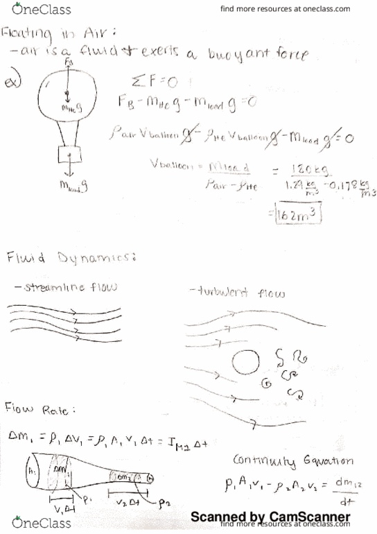 PHYS 1161 Lecture 32: floating in air thumbnail