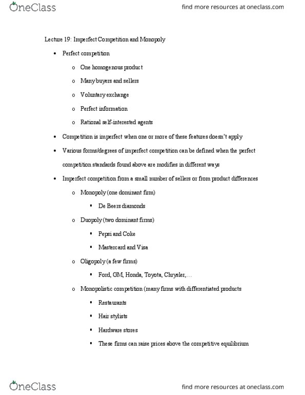 CAS EC 101 Lecture Notes - Lecture 19: Artificial Scarcity, Natural Monopoly, Price Drop thumbnail