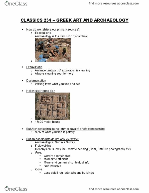 CLASS254 Lecture Notes - Lecture 2: Bronze Age, Dendrochronology, Lefkandi thumbnail