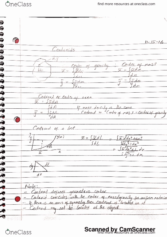 CIVE 2330 Lecture 6: Centroids thumbnail