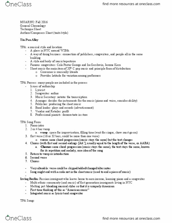 MUAR 392 Lecture 16: MUAR392 Midterm Outline thumbnail