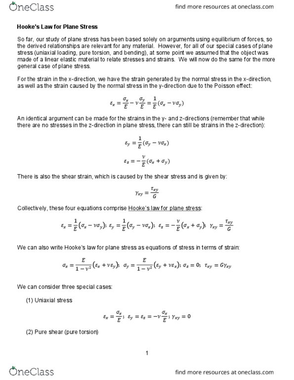 COE 3001 Lecture 12: 12+Hooke_s+Law+for+Plane+Stress thumbnail