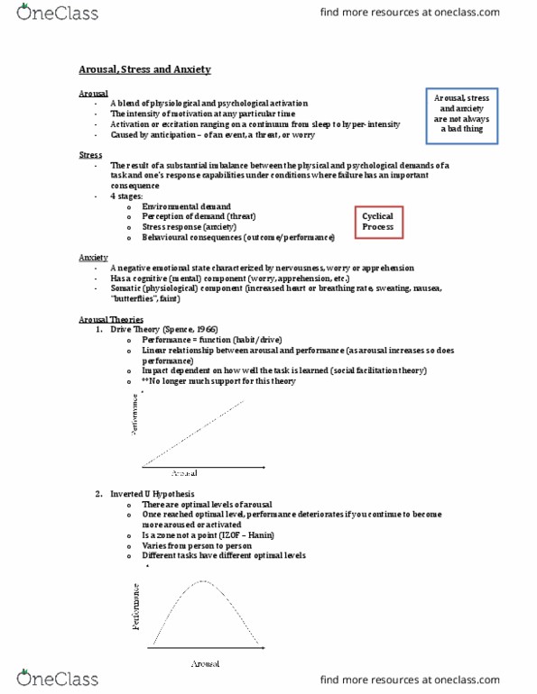 Kinesiology 1070A/B Lecture Notes - Lecture 1: Autonomic Nervous System, Hyperintensity, Parachuting thumbnail