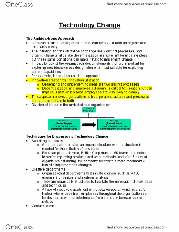 BU398 Chapter Notes - Chapter 12: Organizational Architecture, Systems Analysis, Rein thumbnail