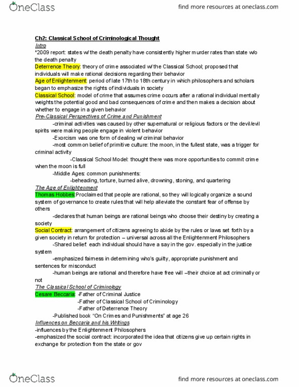 CJ ST 240 Chapter Notes - Chapter 2: Actus Reus, Mens Rea, List Of Countries By Intentional Homicide Rate thumbnail