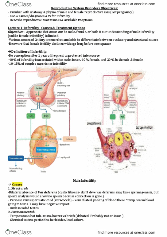 PHGY 350 Lecture Notes - Lecture 9: Polycystic Ovary Syndrome, Intracytoplasmic Sperm Injection, Anabolic Steroid thumbnail