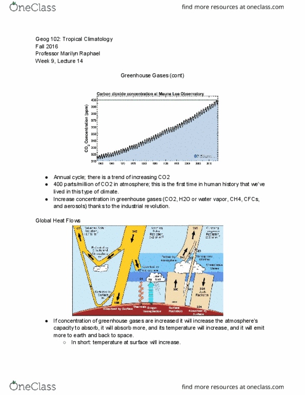 GEOG 102 Lecture Notes - Lecture 14: Ocean Heat Content, Climatology, Sea Ice thumbnail