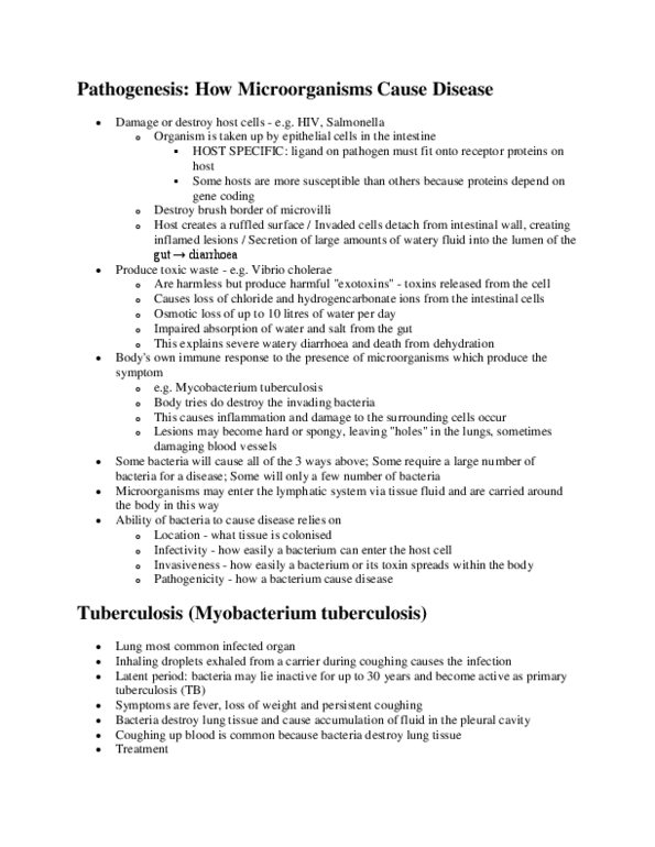 BIOL 2P02 Lecture Notes - Antibiotics, Lipopolysaccharide, Brush Border thumbnail