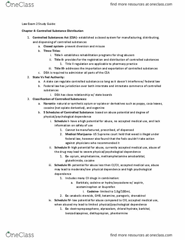 PHP 316 Lecture Notes - Lecture 44: Opioid Use Disorder, Dea Number, Medical Prescription thumbnail