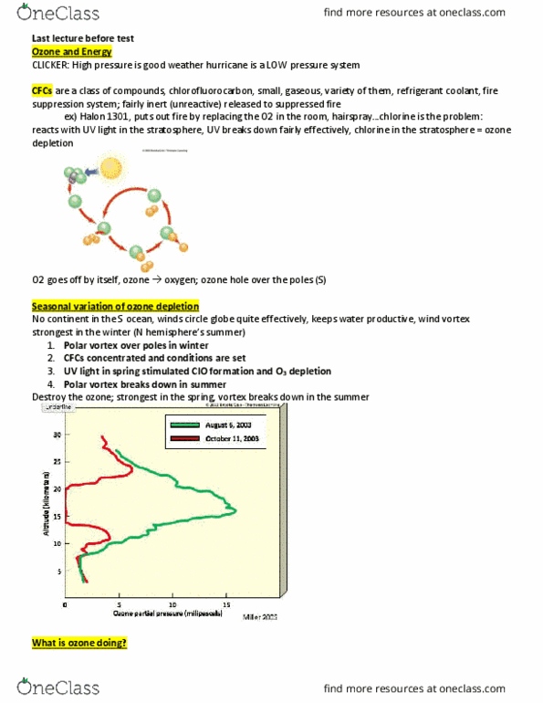 GEV 1050 Lecture Notes - Lecture 19: Tropospheric Ozone, Smog, Polar Vortex thumbnail