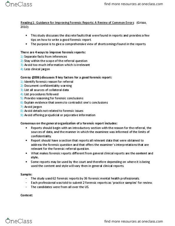 PSYC 379 Chapter Notes - Chapter 8: Data Reporting, Jargon, Voir Dire thumbnail