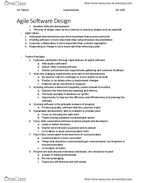 CIS 1250 Lecture Notes - Lecture 20: Luiza, Customer Satisfaction, Sustainable Development thumbnail