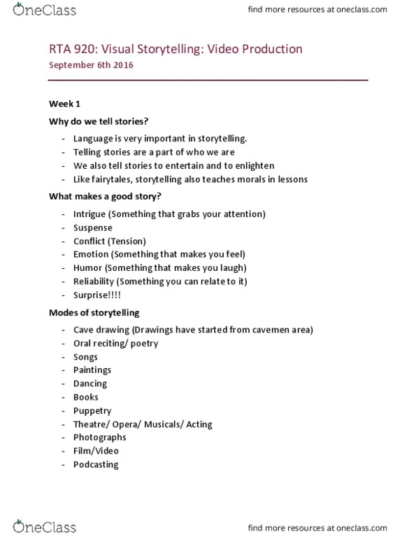 CRM 601 Lecture Notes - Lecture 1: Slapstick, Caveman, Deontological Ethics thumbnail