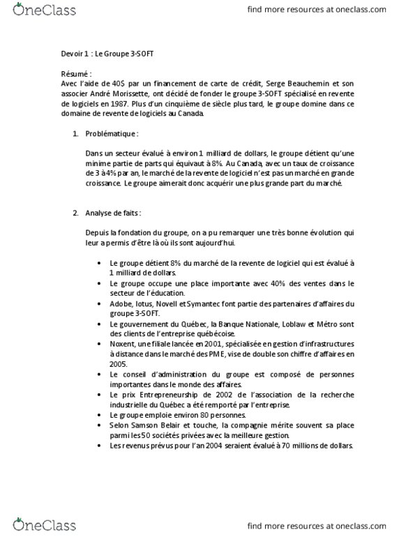ADM 1700 Lecture Notes - Lecture 1: Le Monde, Le Droit, Symantec thumbnail