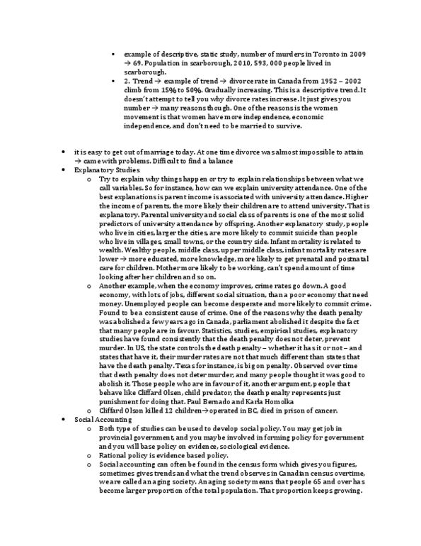 SOCY 211 Lecture Notes - Pension, List Of Countries By Intentional Homicide Rate, Karla Homolka thumbnail