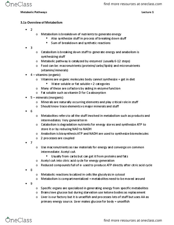 BMB 401 Lecture 1: Test 3 thumbnail