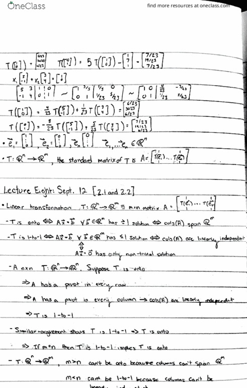 MATH 54 Lecture Notes - Lecture 8: Scalar Multiplication thumbnail