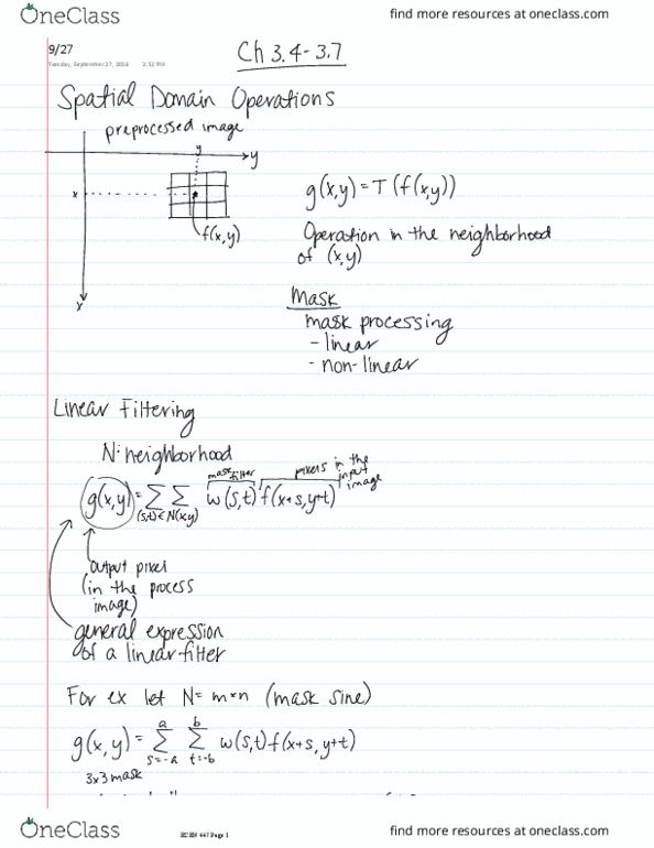 ECEN 447 Lecture Notes - Lecture 6: Median Filter, Order Statistic thumbnail