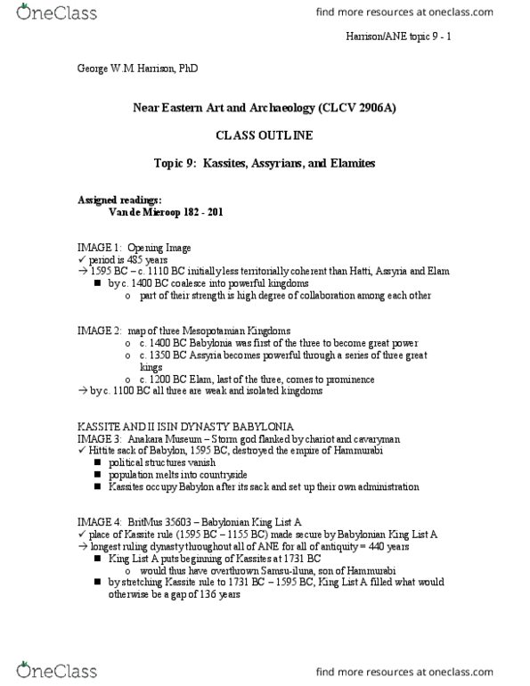 CLCV 2906 Lecture 9: ANE topic 9 notes thumbnail