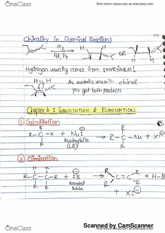 CHEM261 Lecture 8: Substituition and Elimination Reactions thumbnail
