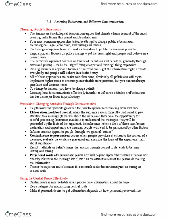 PSYC 1000 Chapter Notes - Chapter 13.3: American Psychological Association, Hazing, Processing Fluency thumbnail