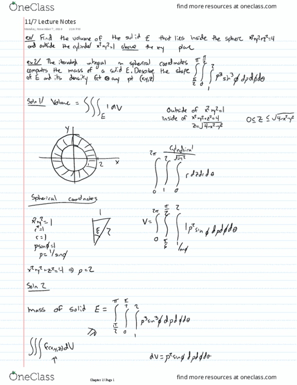 MATH 215 Lecture 21: 117 Lecture Notes thumbnail