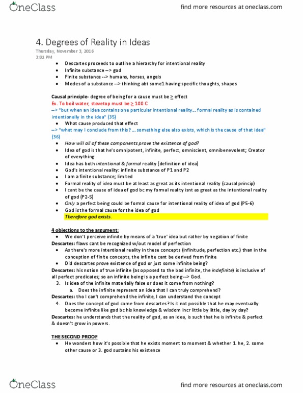 PHIL 1F91 Lecture Notes - Lecture 4: Innatism, Omnibenevolence, Omnipotence thumbnail