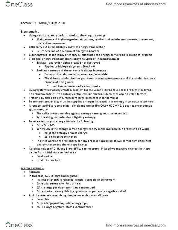 MBIO 2360 Lecture Notes - Lecture 19: Allotropy, Electron Donor, Electron Affinity thumbnail