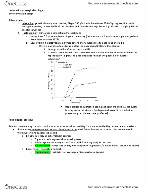 GEV 4517 Lecture Notes - Lecture 6: Trifolium Repens, Lysis, Botfly thumbnail