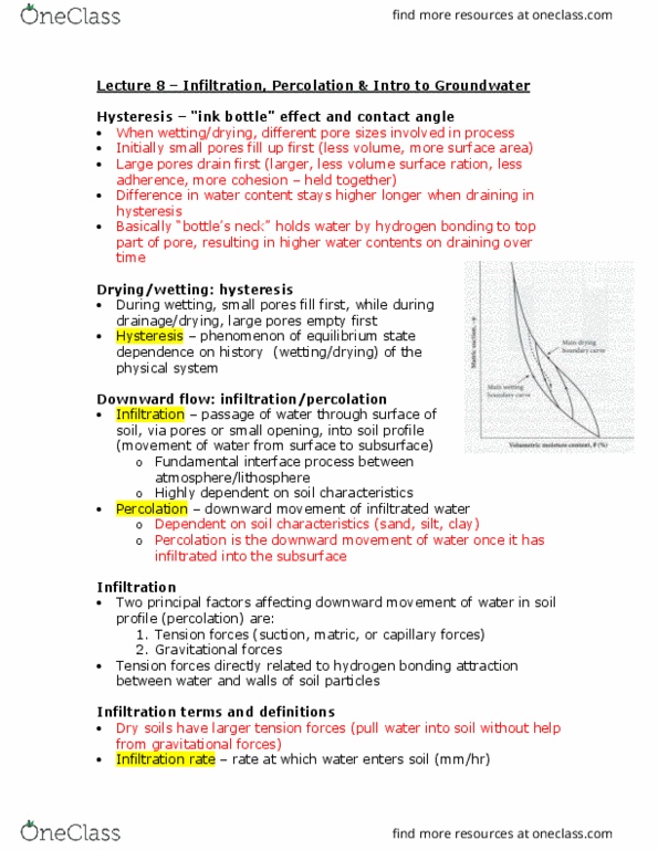 EESB04H3 Lecture Notes - Lecture 8: Kinetic Energy, Semipermeable Membrane, Piezometer thumbnail