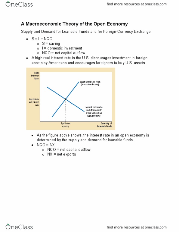 Textbook Guide Economics: Exchange Rate, Loanable Funds, Real Interest Rate thumbnail