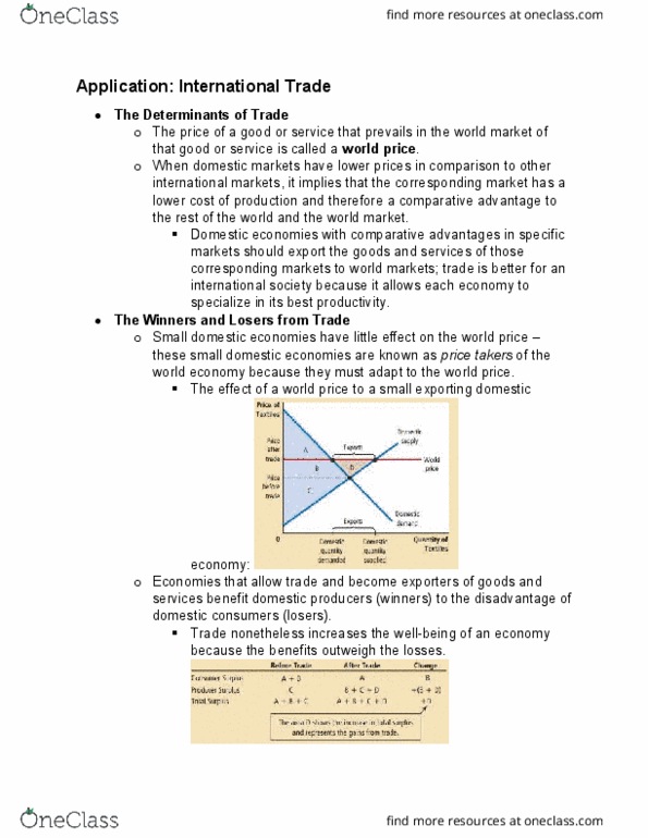 Textbook Guide Economics: International Trade, Economic Equilibrium, Comparative Advantage thumbnail