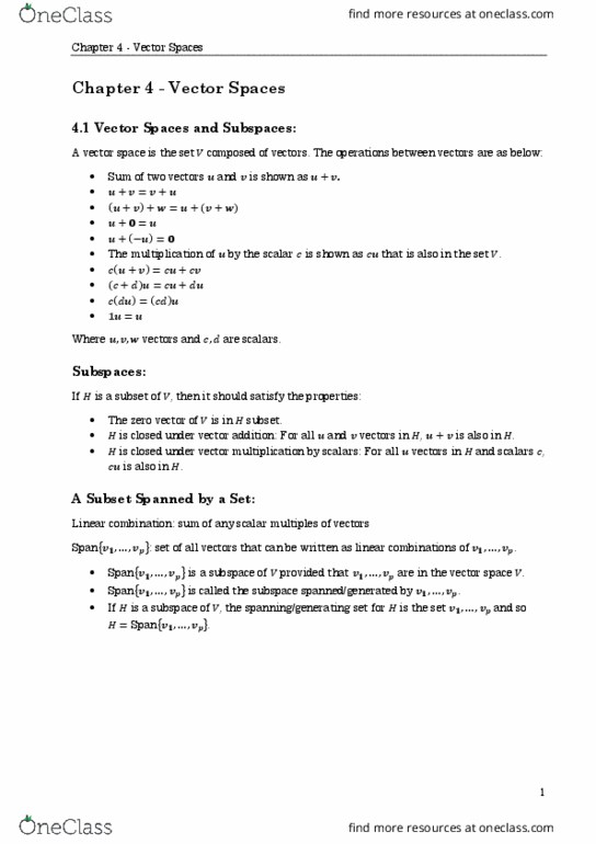 Textbook Guide Mathematics: Euclidean Vector, Row And Column Spaces, Symmetric Matrix thumbnail